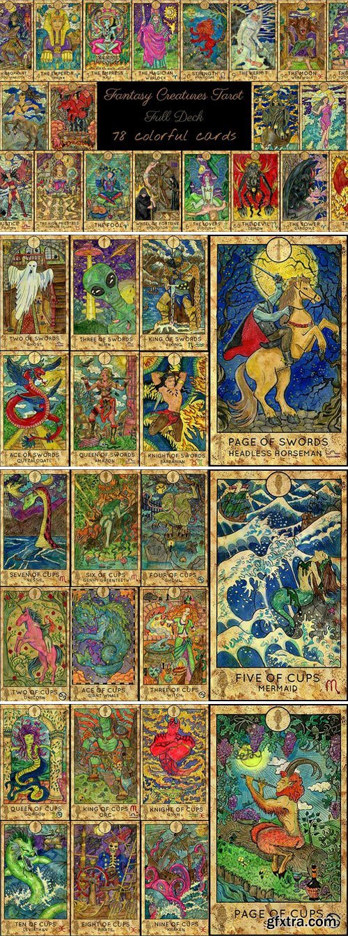 CM - Fantasy World Tarot/full deck 1890740