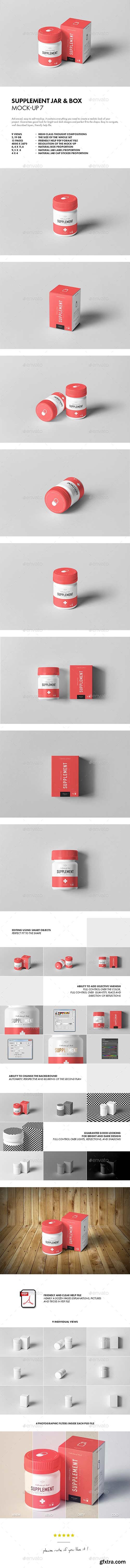 Graphicriver - Supplement Jar & Box Mock-up 7 20876743