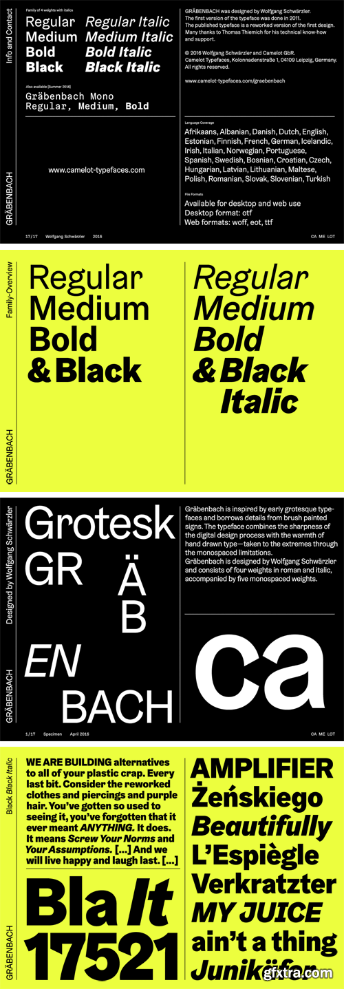 Graebenbach Font Family