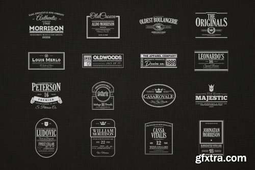 150+ Vintage Logos and Photo Mock-Ups Bundle