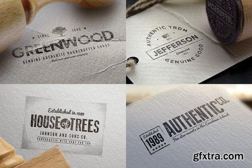 150+ Vintage Logos and Photo Mock-Ups Bundle