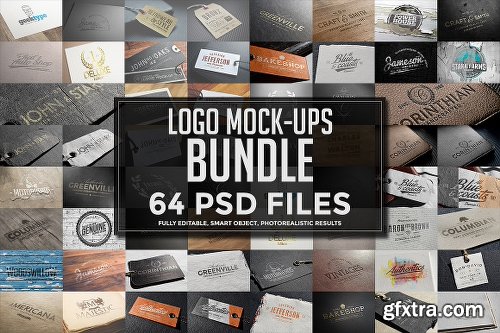 150+ Vintage Logos and Photo Mock-Ups Bundle