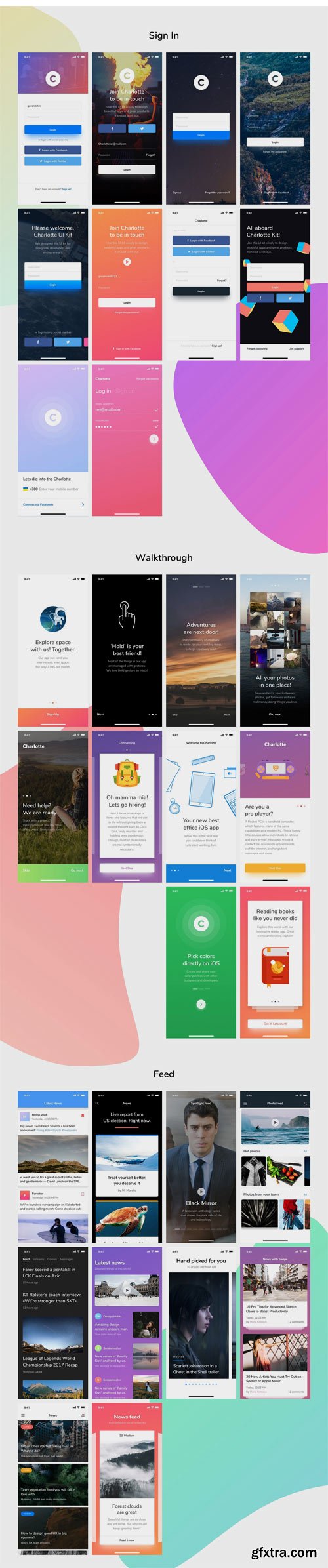 CM - Charlotte iOS UI Kit 1938924