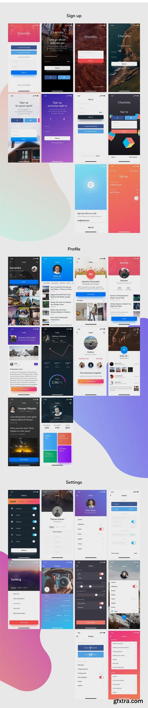 CM - Charlotte iOS UI Kit 1938924