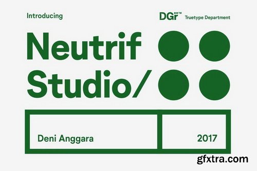 Neutrif Studio Font Family