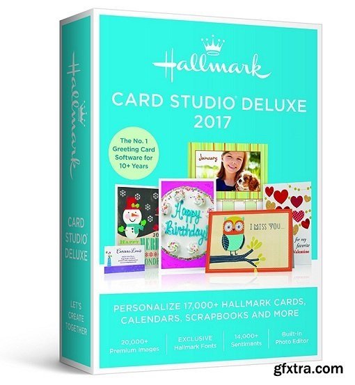 Hallmark Card Studio 2017 Deluxe 18.0.0.14 + Bonus Card Content Portable