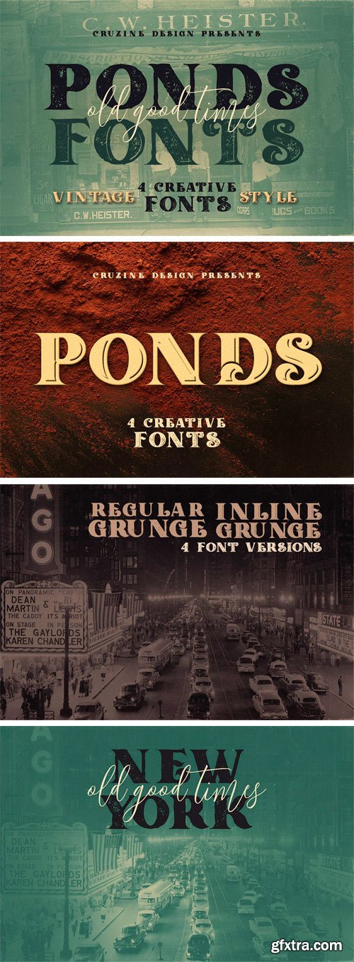 CM - Ponds Typeface 1971916