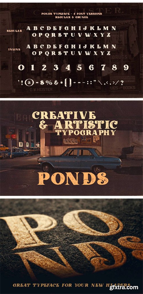 CM - Ponds Typeface 1971916