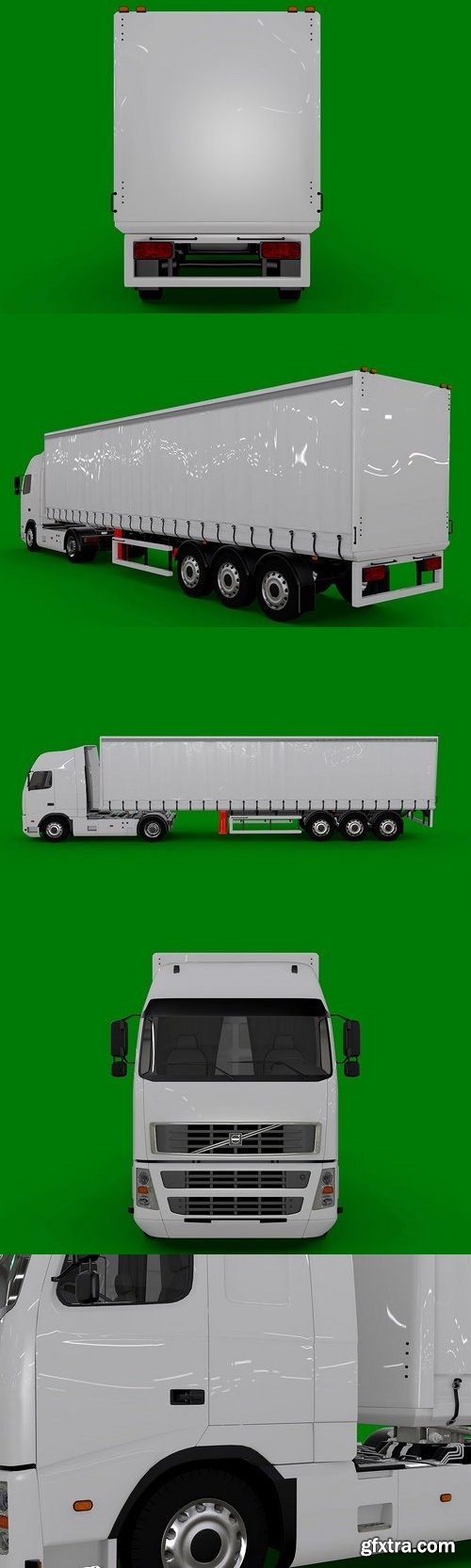 CM - Blank Truck Trailer Transparent Back 1347775