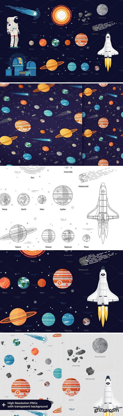 CM - Space Exploration Set + Pattern 1925041