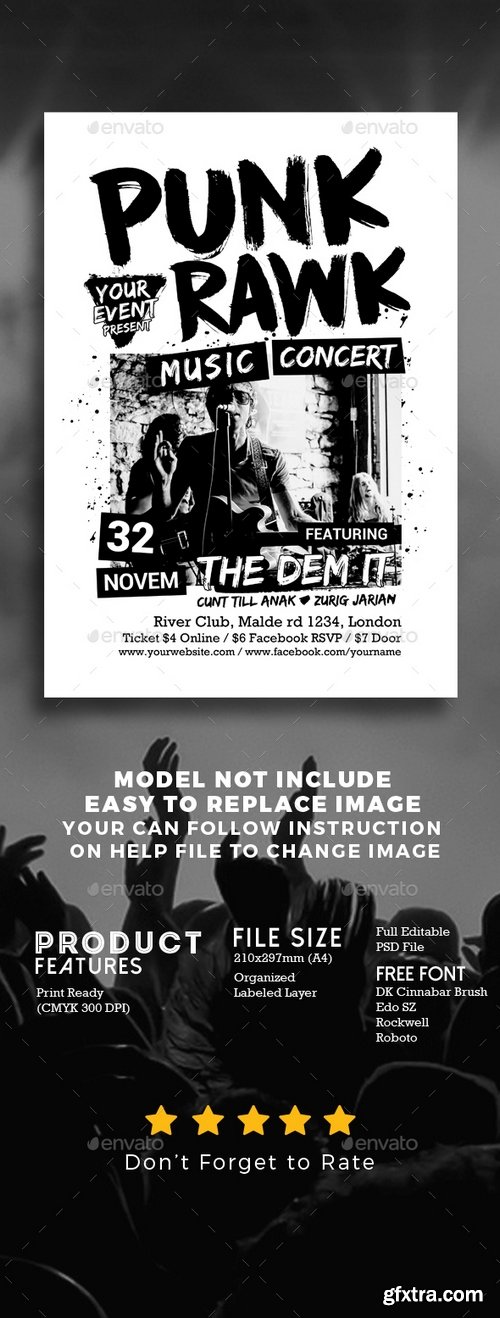 Graphicriver - Punk Rock Music Show 20887041