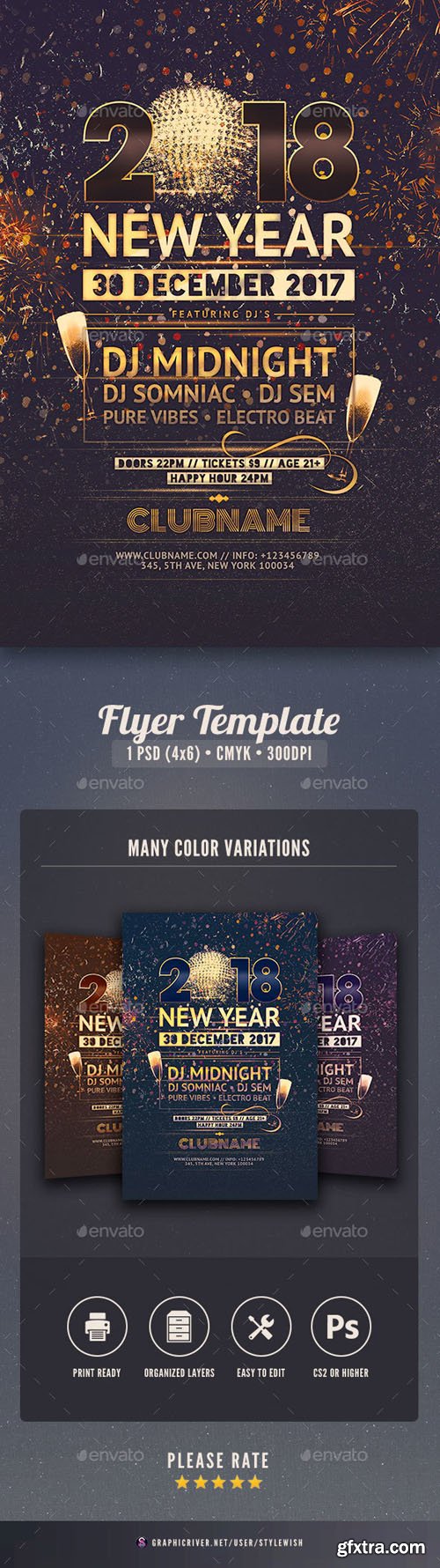 GR - New Year Flyer 18475825