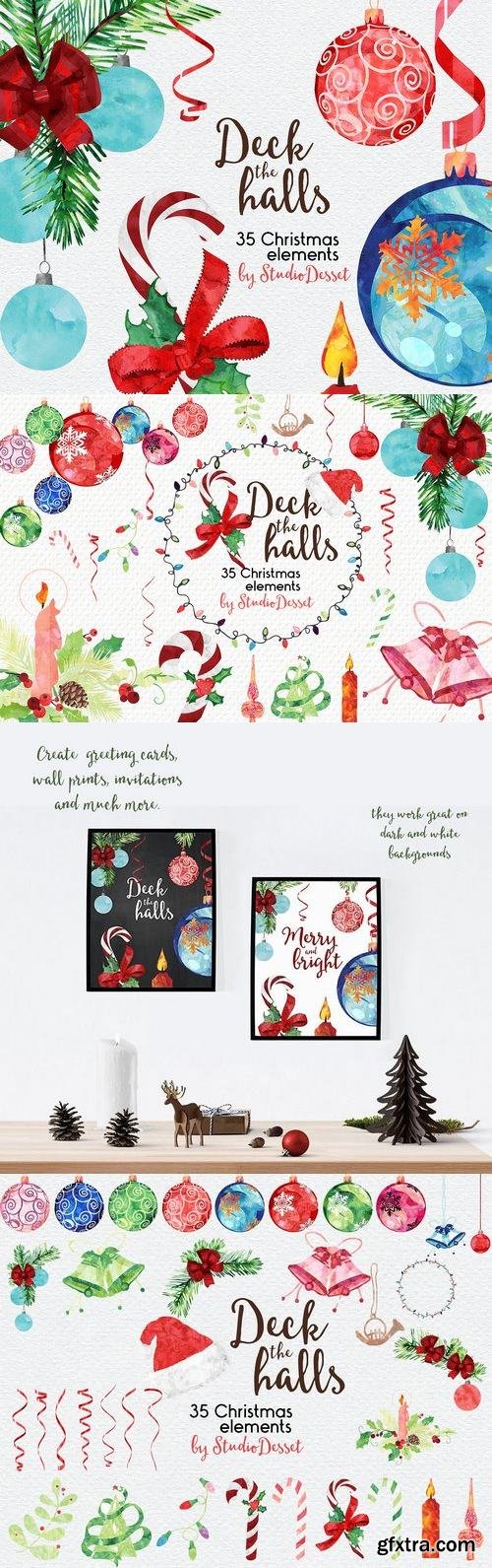 CreativeMarket - Deck the Halls 460095