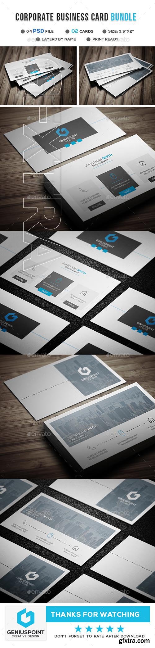 GraphicRiver - Corporate Business Card Bundle 20850354