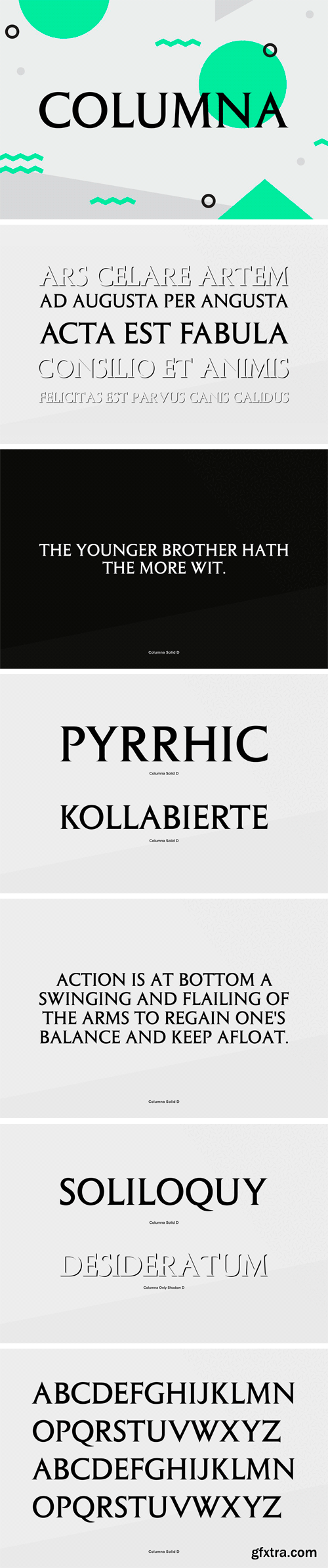 Columna Font Family