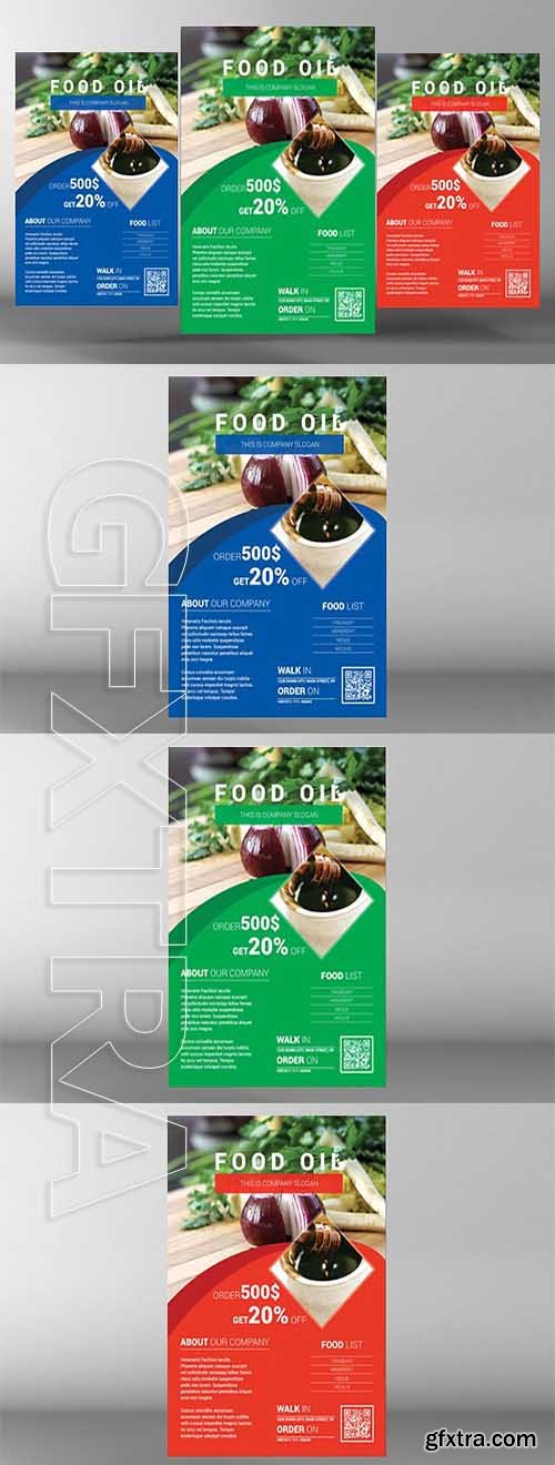 CreativeMarket - Food Flyer 1984901