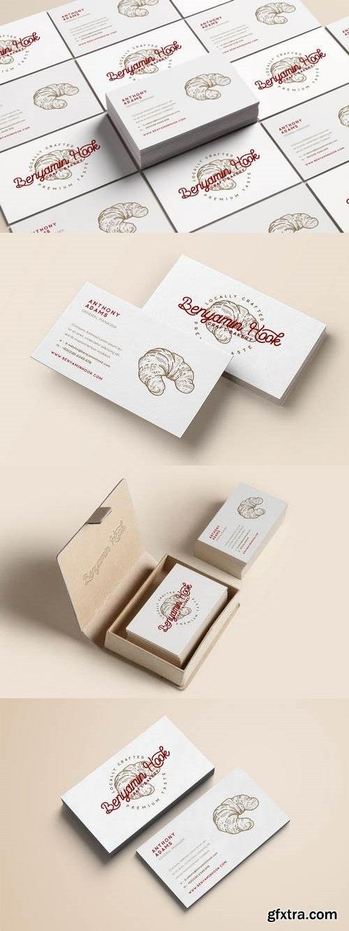 Bakery Minimal Business Card