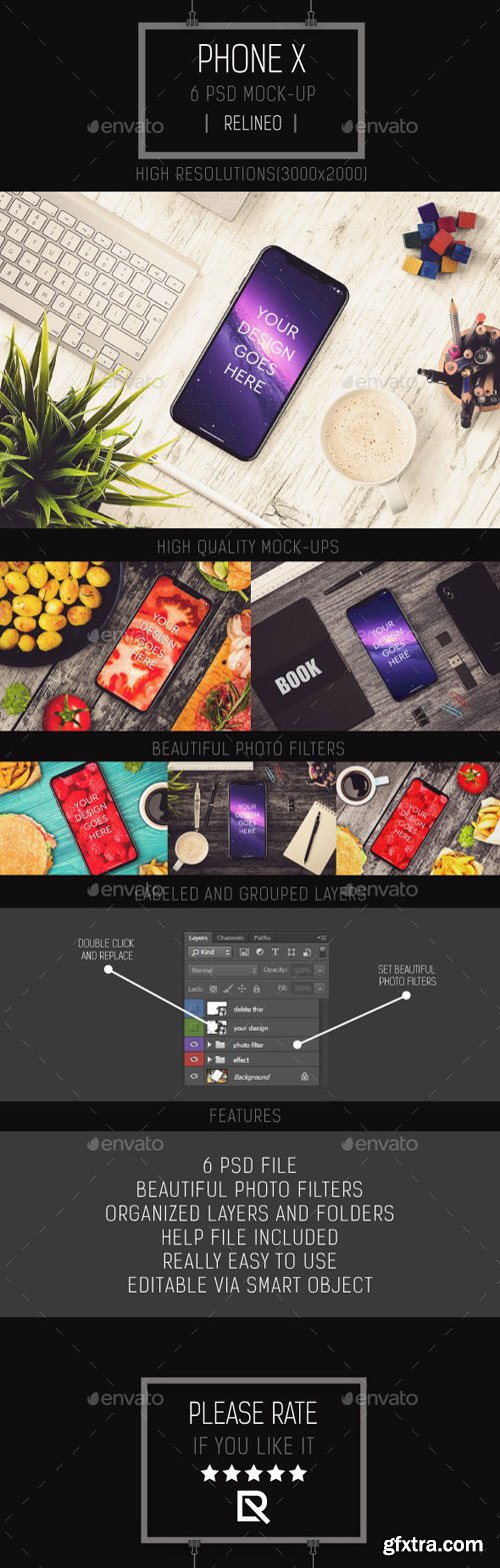 GR - Phone X Mock-up Pack Vol.1 20834601