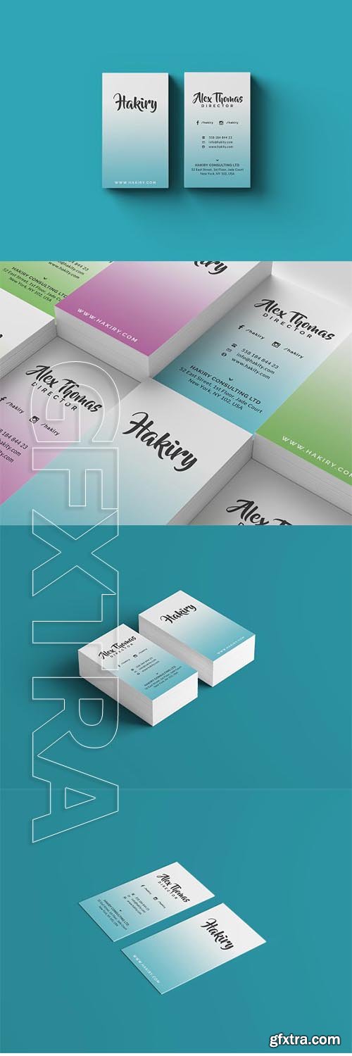 CreativeMarket - Clean Minimal Business Card 1983681