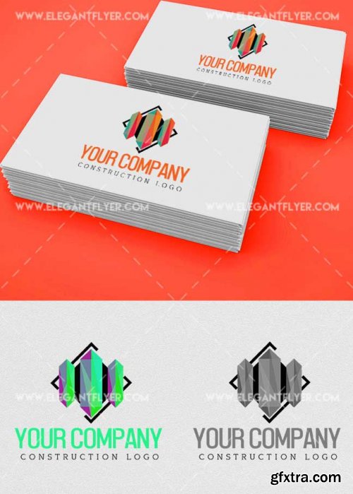 Construction Logotype V5 Premium Logo Template