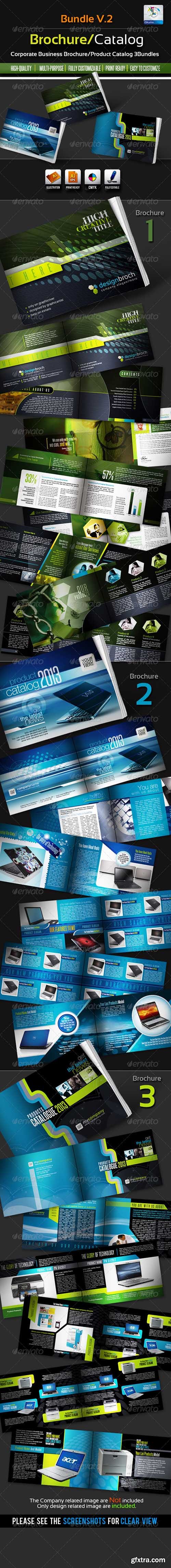 Graphicriver Corporate Brochure/Catalogue Bundles v.2 2615737