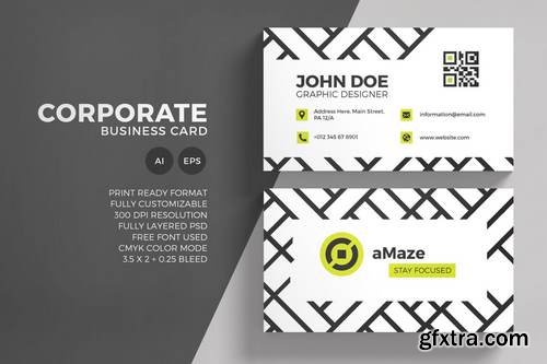 Corporate Business Card Template