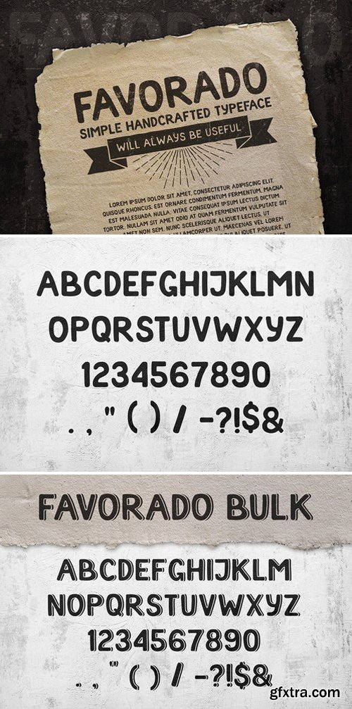 CM - Favorado typeface 1950920