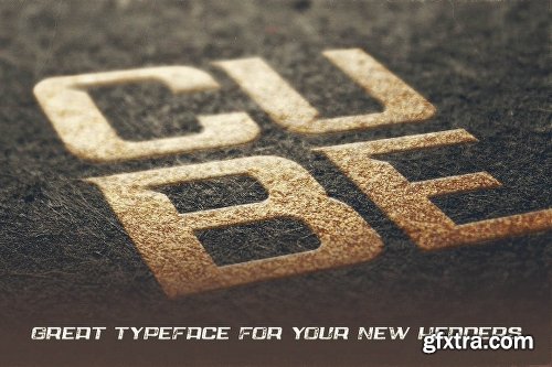 CreativeMarket Cube - Display Font 1487176