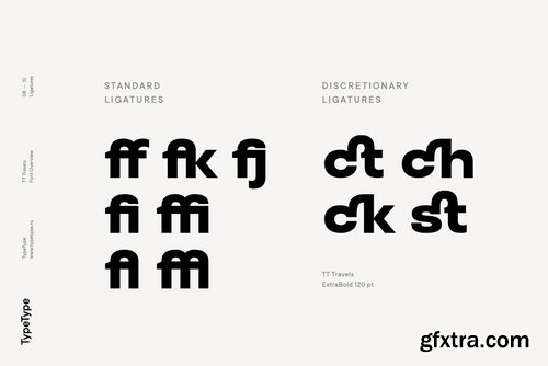 TT Travels Font Family