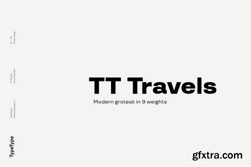 TT Travels Font Family