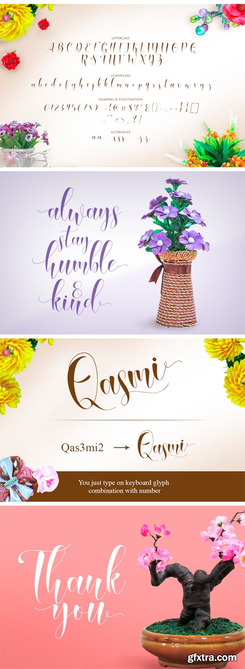 Thehungryjpeg - Qasmi Script 97660