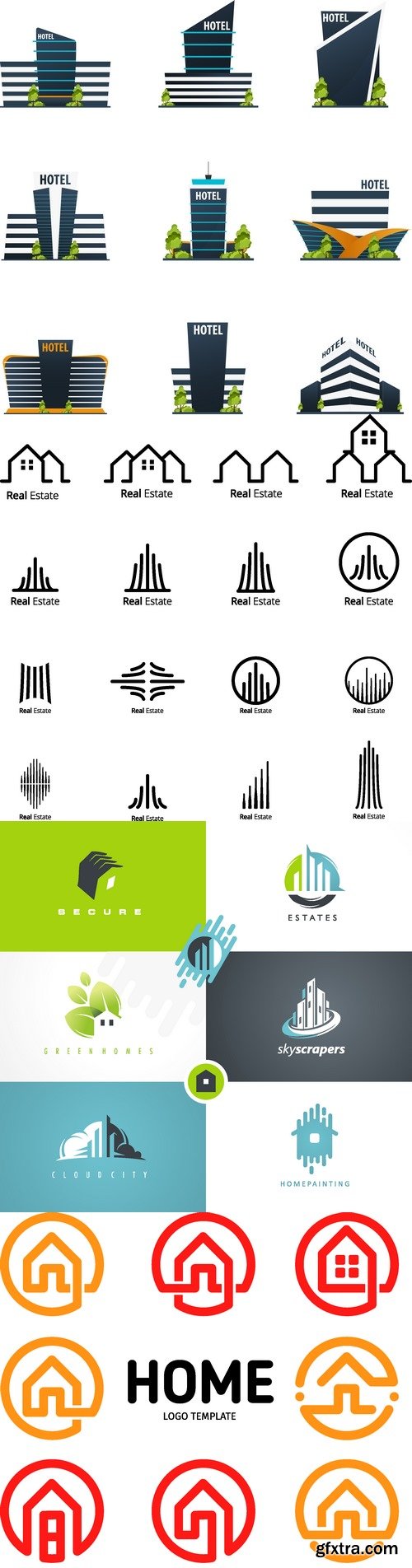 Vectors - Real Estate Logo Set 79