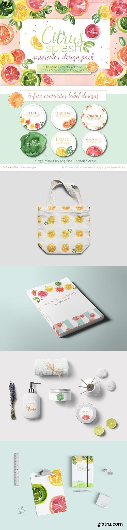 CM - Citrus Watercolor Pack 1247483