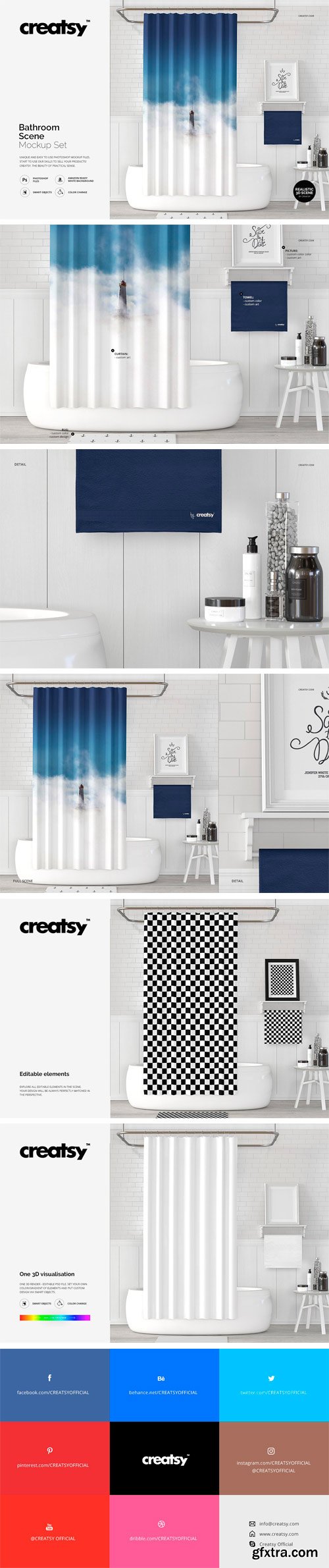 CM - Bathroom Scene Mockup 1952907