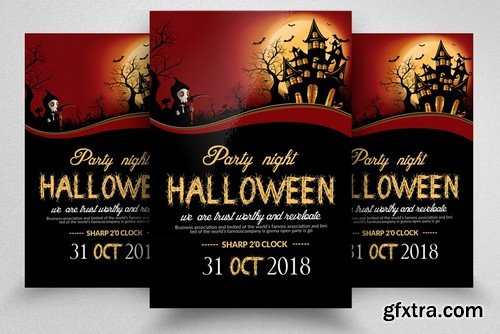 CM - Halloween Horror Flyer Templates 1978265