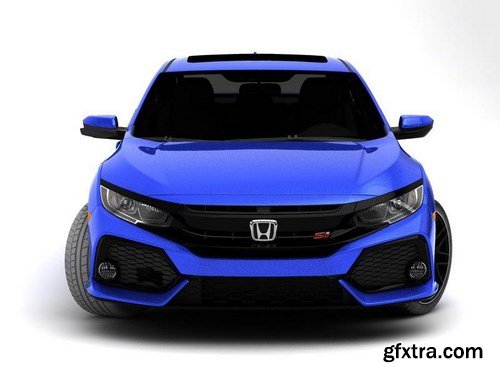 Honda Civic 2017 High Poly