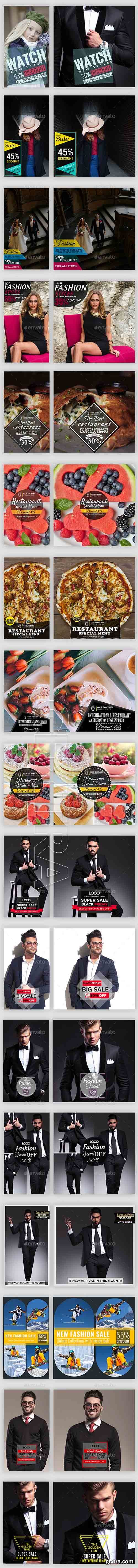 GraphicRiver - Instagram Banners Bundle 20888010