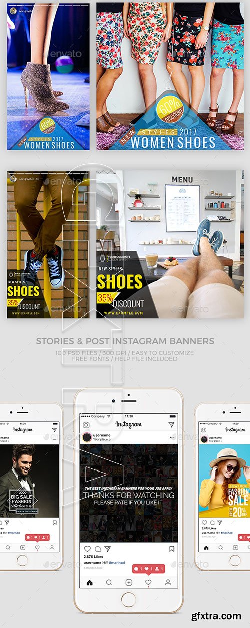 GraphicRiver - Instagram Banners Bundle 20888010