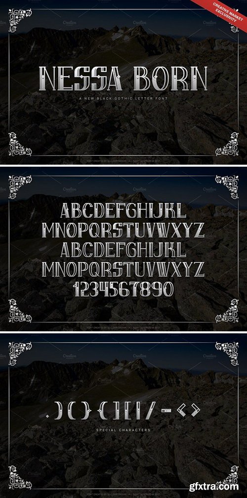 CM - Nessa Born - Black Label Font 1954014