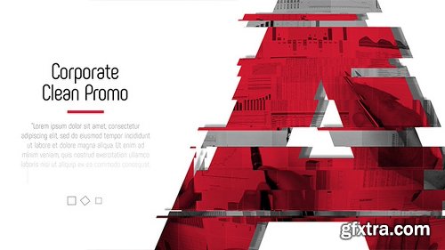 Videohive Glitch Corporate - Clean Promo 19317874