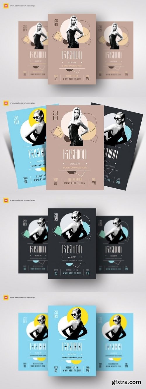 CreativeMarket - Fashion Flyer V2 1367155