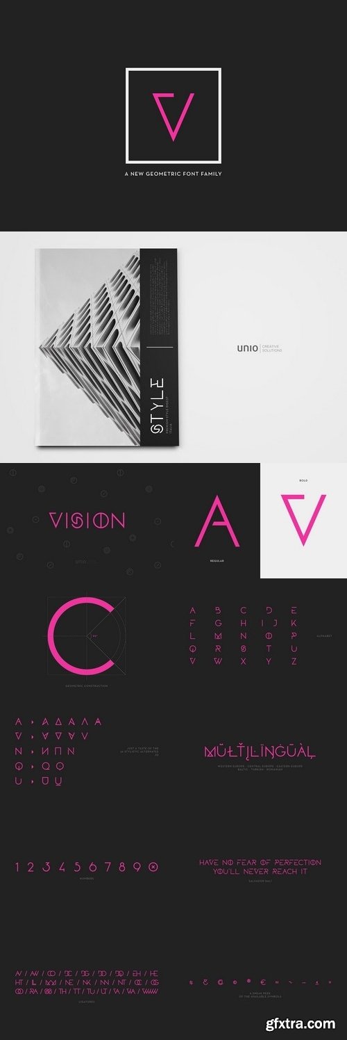 CM - Vision - Font Family 1358835