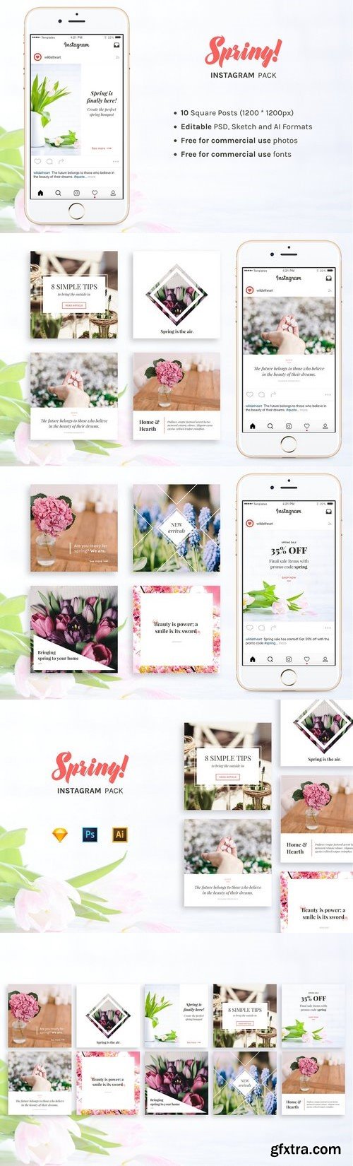 CM - Spring - Instagram Pack 1358850