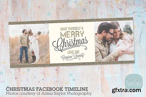 CreativeMarket - HC016 Christmas Facebook Timeline 1919885