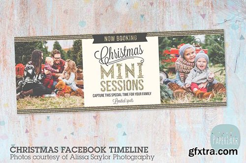 CreativeMarket - HC008 Christmas Facebook Timeline 1919906