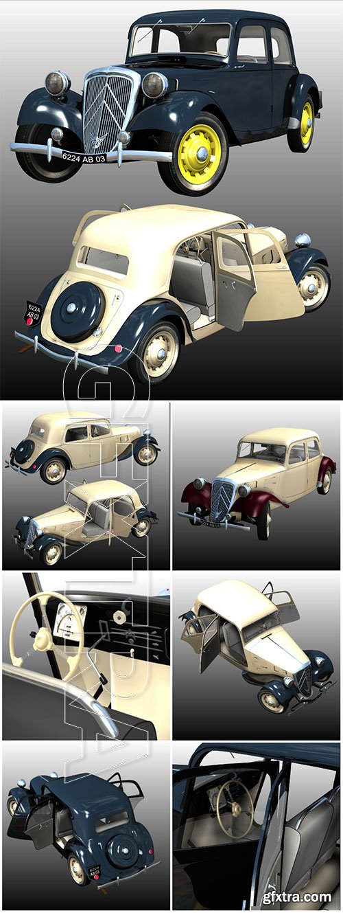 CITROEN TRACTION 1938 - for POSER