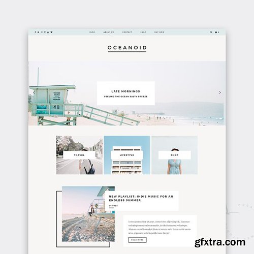 Oceanoid - Travel & Lifestyle Theme - CM 1998016