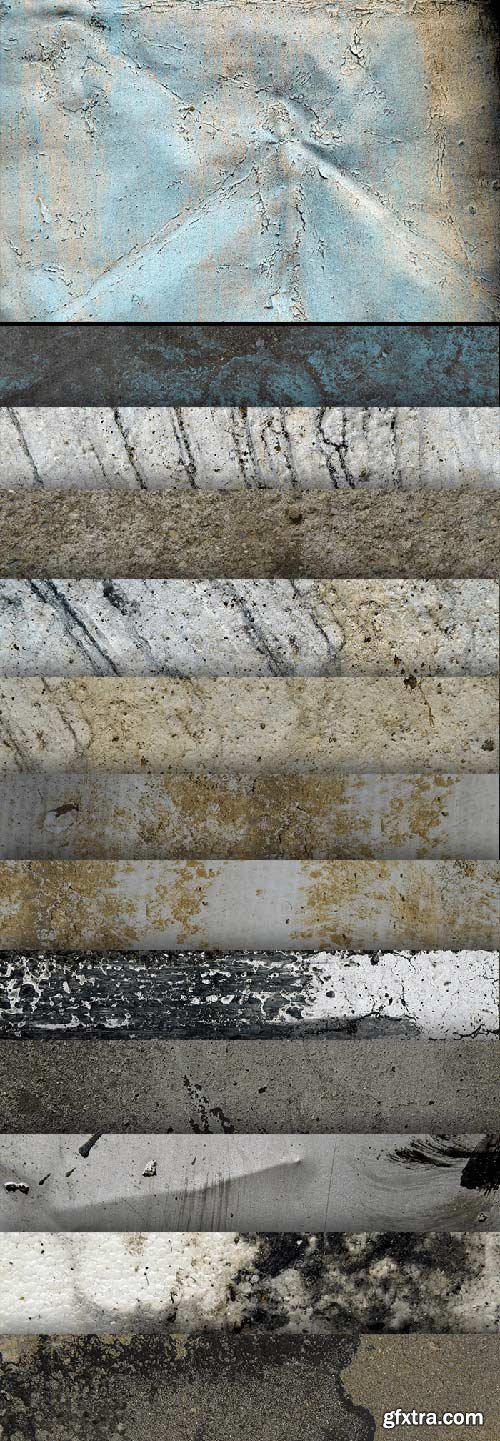 13 High Res Textures - Concrete - Stock Photo