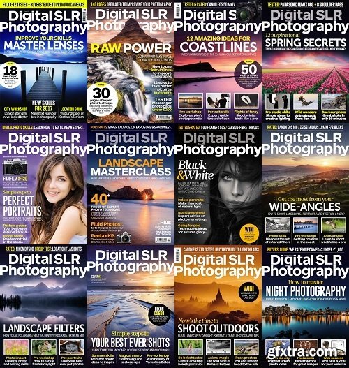 Digital SLR Photography - 2017 Full Year Issues Collection