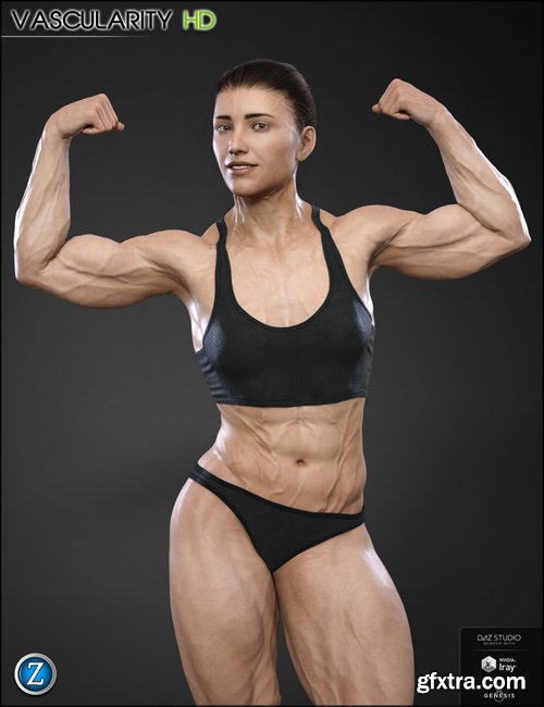 Vascularity HD for Genesis 8 Female and Male